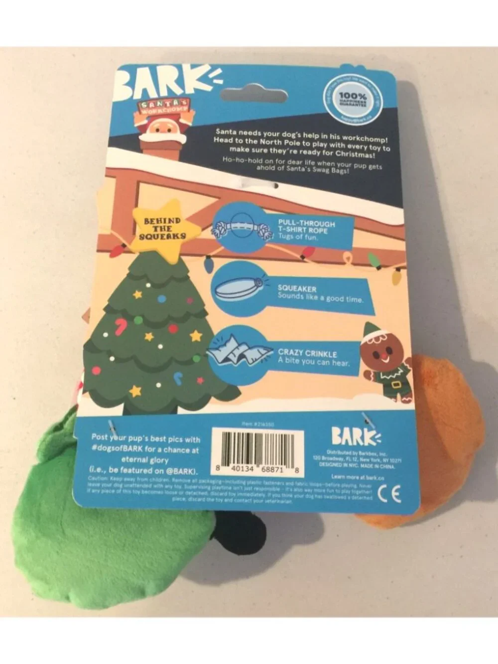 Bark santa swag